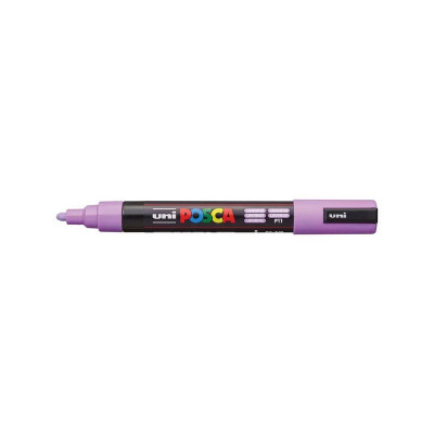 Marker universal UNI PC-5M Posca, 1.8-2.5 mm, mov lavanda foto