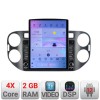 Navigatie VW Tiguan 2009-2015 Android radio gps internet quad core 2+32 ecran vertical 9.7&quot; Kit-489v2+EDT-E708 CarStore Technology