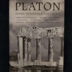 Platon – Opera integrala vol. I