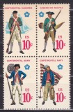 SUA AMERICA 1975 UNIFORME MILITARE SERIE MNH