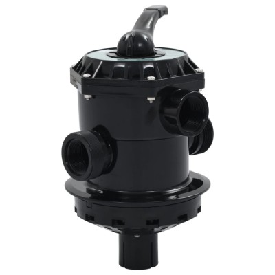Gossi supapa multiport pentru filtre cu nisip abs 1,5&amp;quot; 6 cai foto
