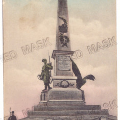 3450 - TULCEA, Dobrogea, Monument, statue, Romania - old postcard - unused