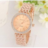 GENEVA Ceas dama Quartz, Contena Jubile, Rose