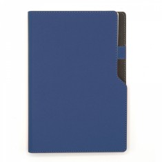 Agenda notes A5 cu arc si decupaj navy