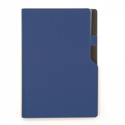 Agenda notes A5 cu arc si decupaj navy foto