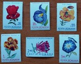 RO.-1971-&#039;&#039;flori&#039;&#039;- SERIe de 6V.- MNH-NESTAMP., Nestampilat