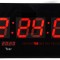 Ceas digital de perete cu display mare si afisaj Rosu, JH4622