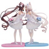 Nekopara PVC Statue 1/7 Nekopara Chocola &amp; Vanilla Dream of Eden Ver. 23 cm