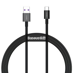 CABLU alimentare si date Baseus Superior, Fast Charging Data Cable pt. smartphone, USB la USB Type-C 66W, 1m, negru &amp;quot;CATYS-01&amp;quot; (timbru verde 0.08 lei) foto