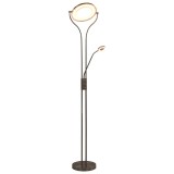 Cumpara ieftin Lampa de podea, argintiu, 180 cm, 18 W, reglabila