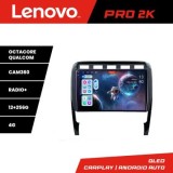 Navigatie Porsche Cayenne 2002-2011 Lenovo Kit-443 8 core QLED 2K 12+256 360 Android Waze USB Navigatie Internet Youtube Radio CarStore Technology