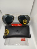 Ochelari de soare Aviator 3026 Golden Frames - lentile de 62 mm