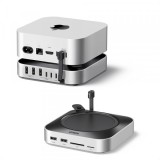 Hub Multifunctional UGREEN CM841A (95094) pentru Apple Mac Mini M4 / Pro, 10in1, Gri