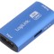 Cablu HDMI 2.1 LOGILINK USB C la HDMI x2 aluminiu albastru pentru 4K HDR 8K