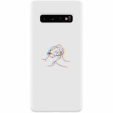 Husa silicon pentru Samsung Galaxy S10, With Love