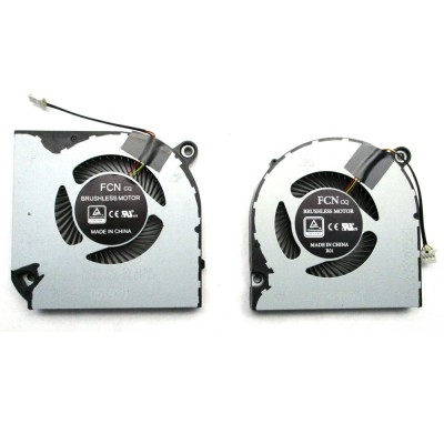 Set coolere compatibile Laptop Gaming, Acer, Aspire 7 A715-76, A715-76G, DFS5L22H15B85M FPBC, DFS5K22L15C740 FPBP, 5V, 0.5A foto