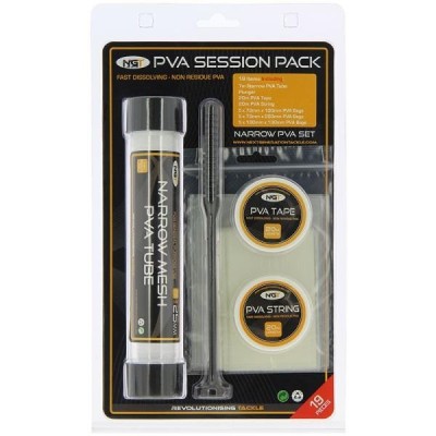 SET NGT PVA SESSION PACK 19BUC/BLISTER Wide 35mm foto