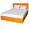 Set Saltea cu arcuri Pluto Traditional Spring Comfort 180x200x20cm, plasa arcuri Bonell, husa detasabila tricot hipoalergenica, fermitate mediu spre t