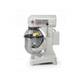 Cumpara ieftin Mixer planetar spirala cu vas detasabil 3 viteze echipat cu roti pivotante vas, capac si spirala din inox 18/10 Hendi 20 litri 750 W, Viteza bol / car