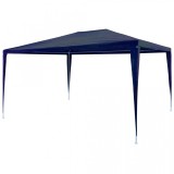 VidaXL Cort de petrecere, albastru, 3 x 4 m, PE