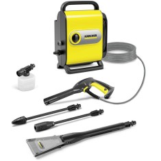 Aparat de Spalat cu Presiune Karcher K Silent eco!Booster, 1.600-955.0, 1800W, Negru/Galben