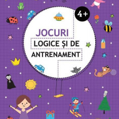Jocuri logice și de antrenament (4 ani +) - Paperback brosat - Ballon Media - Paralela 45 educațional