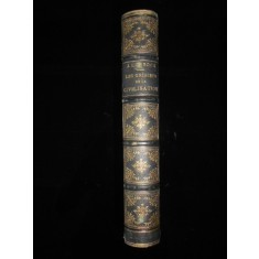 Sir JOHN LUBBOCK - LES ORIGINES DE LA CIVILISATION (1877, legatura deosebita)