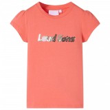 Tricou pentru copii cu m&acirc;neci Cap Coral 104