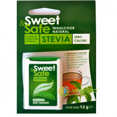 Indulcitor Natural Stevie Sweet&Safe 200 tablete