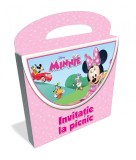 Minnie. Invitație la picnic. Carte tip poșetuță