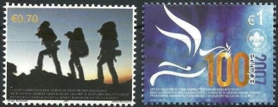 Kosovo 2007 - Europa, cercetași, serie neuzata foto