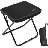 Scaun pliant, 33 x 26.5 x 32 cm, scaun portabil de camping, pliabil, suportă p&acirc;nă la 120 kg, scaun ușor de pescuit pentru drumeții, pescuit și activit