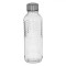 Sticlă Apă, Capac Metalic, Transparent, Capacitate 0,55L, 6.5x22.5cm