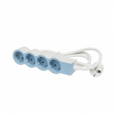 Bloc multipriza mobil 4x2P+T cablu 1,5m albastru Legrand 694554