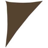Cumpara ieftin Panza parasolar, maro, 4x5x6,8 m, HDPE, 160 g/m&sup2;