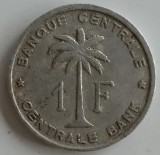 Moneda Ruanda-Urundi - 1 Franc 1958
