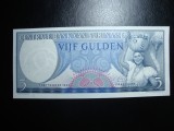 SURINAME 5 GULDEN 1963 UNC