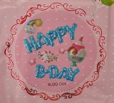 Set baloane folie Happy Birthday baby boy