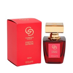 Parfum femei Oriflame Giordani Gold Essenza Supreme 50 ml cu note florale albe si accente ambrate, aroma opulenta si sofisticata