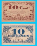 Franta (p#JP59.1632) 10 Centimes 1917 XF+ 'Lille'; (ROG CITITI DETALIILE!)