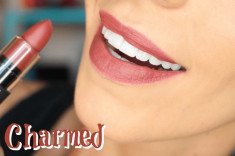 Ruj Mat NYX Velvet Matte Lipstick Charmed 4G foto