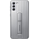 Husa de protectie Samsung Protective Standing Cover pentru Galaxy S21 Plus, Light Gray