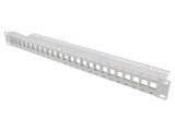 Patch Panel Keystone Gri 24 Porturi 19&quot;