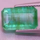 ~ &gt; &gt; &gt; SMARALD NATURAL verde SUPERB 3,46 ct. Certificat de Autenticitate ! !