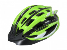 Casca de protectie Bikeforce STORM verde M (55-58) foto