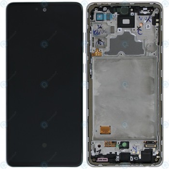 Samsung Galaxy A72 (SM-A725F SM-A726B) Unitate de afișare completă alb minunat GH82-25463D GH82-25624D foto