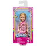 Barbie Chelsea With Checked Dress Blonde Hair Doll (hxm95)