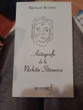 Nicolae Scurtu - Autografe de la Nichita Stănescu
