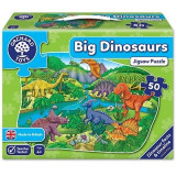 Puzzle de podea Dinozauri (50 piese) BIG DINOSAURS, orchard toys