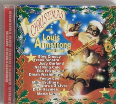 Various &lrm;&ndash; Christmas With Louis Armstrong And Friends NM / NM cd muzica pop jazz D.V. More Italia 2004